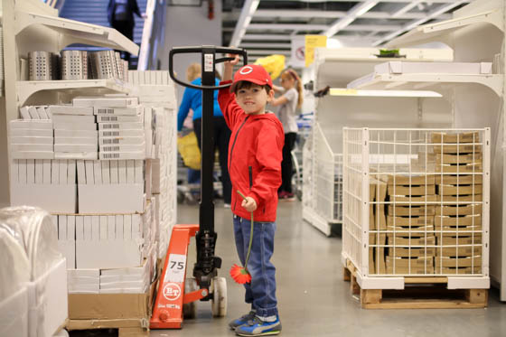 J with forklift