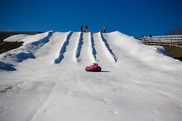 Snow at The Beach Mountain