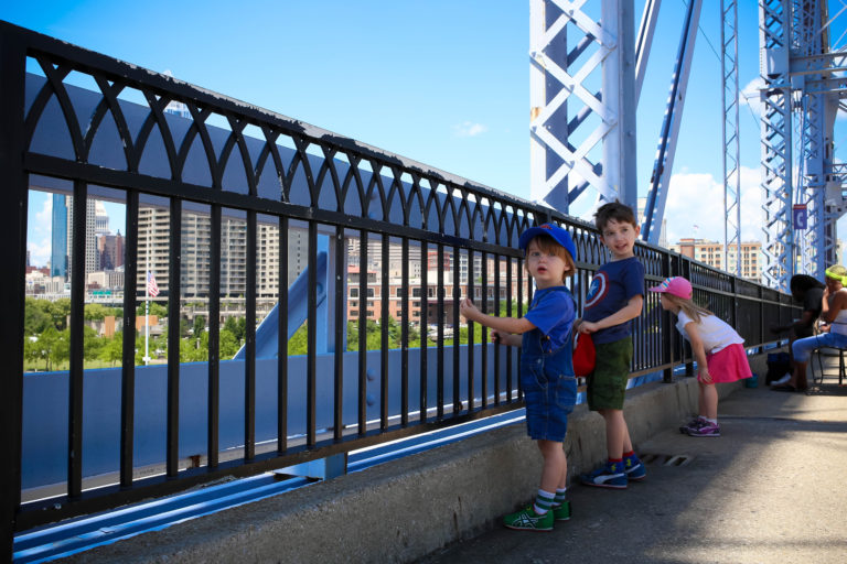 Your Family Needs to Walk Across the Purple People Bridge