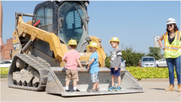 Building Big Ideas at the Cincinnati Museum Center Touch a Truck, Cincinnati Museum Center-style!