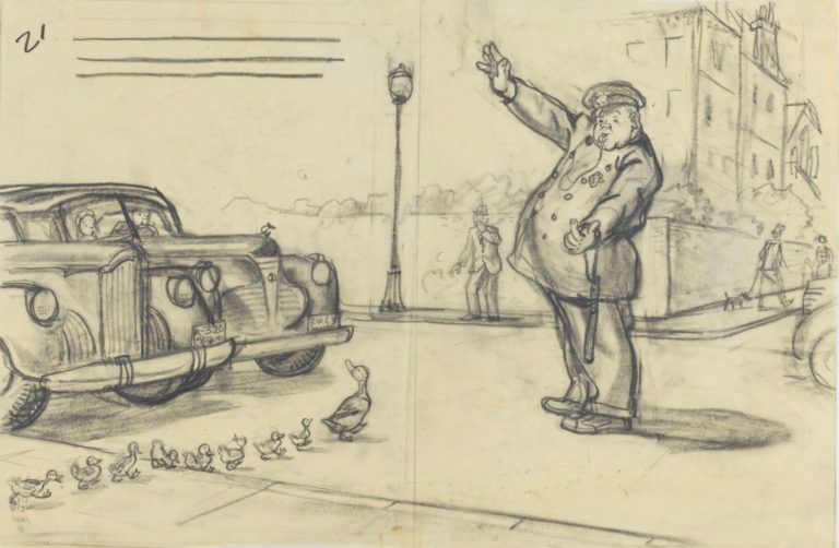 Make Way for Ducklings: The Art of Robert McCloskey Opens July 20 Exhibit runs through Sept. 9 at the Cincinnati Art Museum and is FREE
