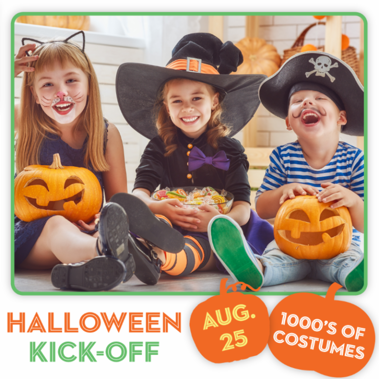 Halloween Kick Off at Once Upon a Child this Saturday!