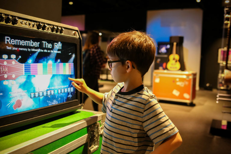GUITAR: The Instrument That Rocked the World is open at the Cincinnati Museum Center This rockin' CMC exhibit is on display through Jan. 6, 2019
