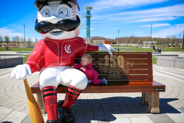 Where to Find Mr. Redlegs Benches in Cincinnati Find Mr. Redlegs at 24 locations in Cincy!