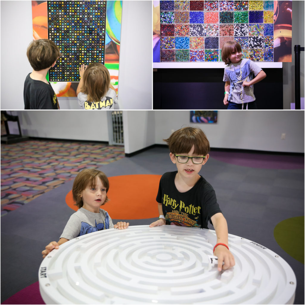 The world's largest marble display just opened at Entertrainment