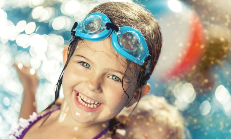 Safety is First at British Swim School At British Swim School, water safety means water survival skills, not just swim lessons 