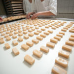 Sweets production at the factory