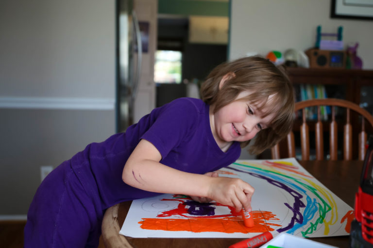 As parents, we're all a bit like Harold and the Purple Crayon