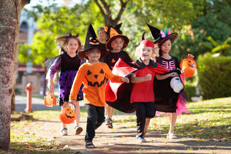 trick or treat times, Cincinnati, Ohio