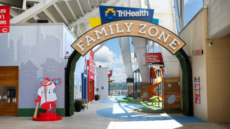 Cincinnati Reds Family Fun Zone at Great American Ballpark