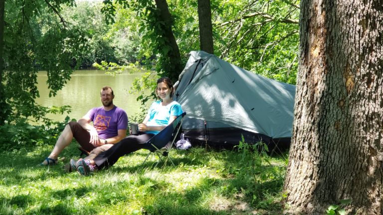 FiveRivers, MetroPark, Trailside, Camping