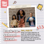 ouac cd back to school event 2021 digital FB – Insta – Email