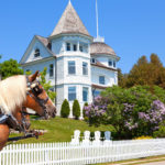 Wedding Cake Cottage on West Bluff Road – Mackinac Island Michigan