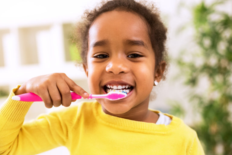 A Healthy Mouth for Life: Children’s Dental Health Month Good dental habits should begin early for a lifetime of healthy teeth and gums. 