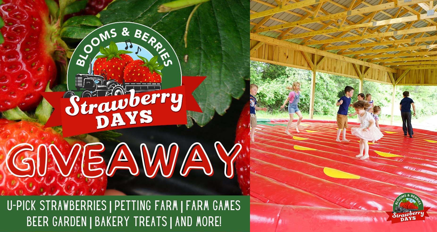 Win Tickets to Strawberry Days at Blooms and Berries Southwest Ohio