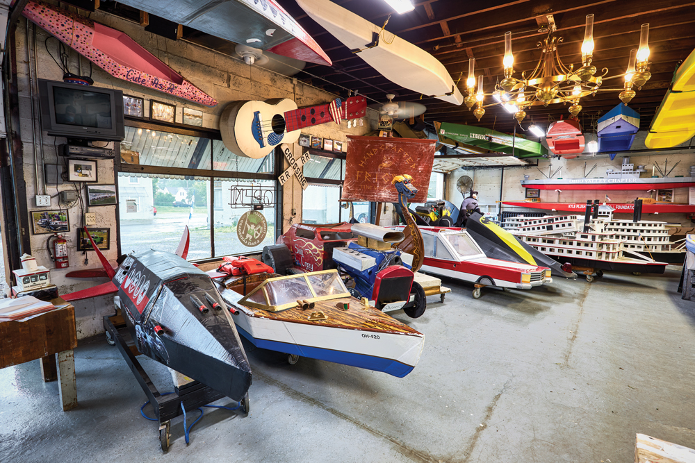 Cardboard Boat Museum, Free