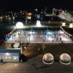 Whopla rink at night