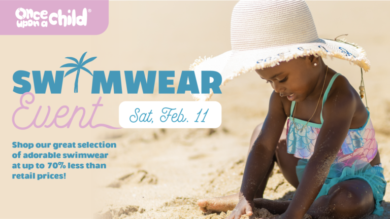 Once Upon a Child Swimwear Event this Saturday!