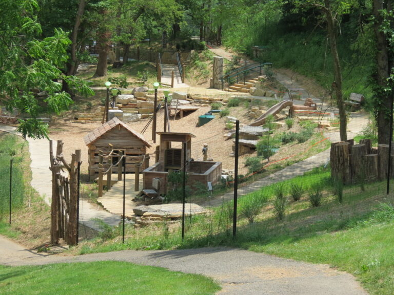 NaturePlay at the Behringer-Crawford Museum This playscape is totally worth a trip!