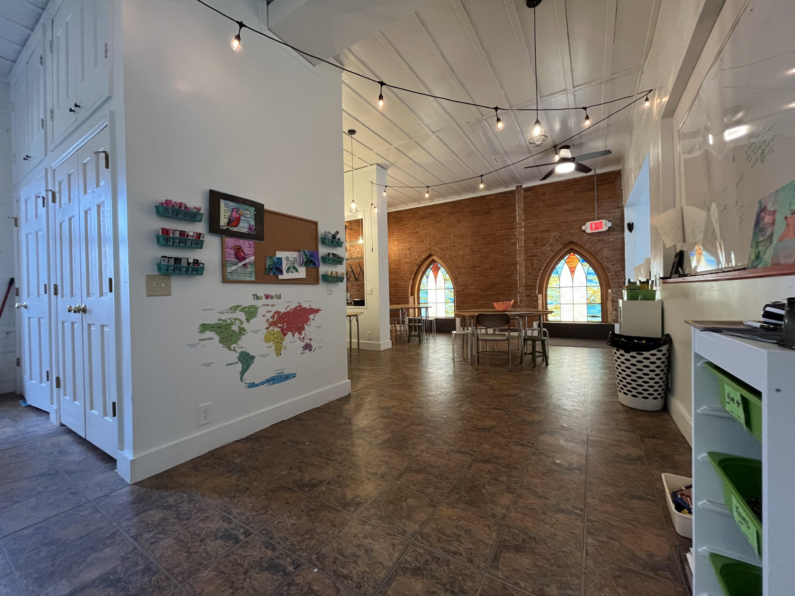 artful gathering space in new richmond