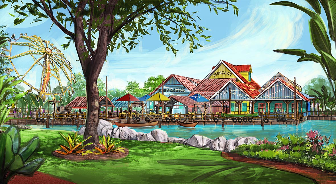 mercado rendering kings island