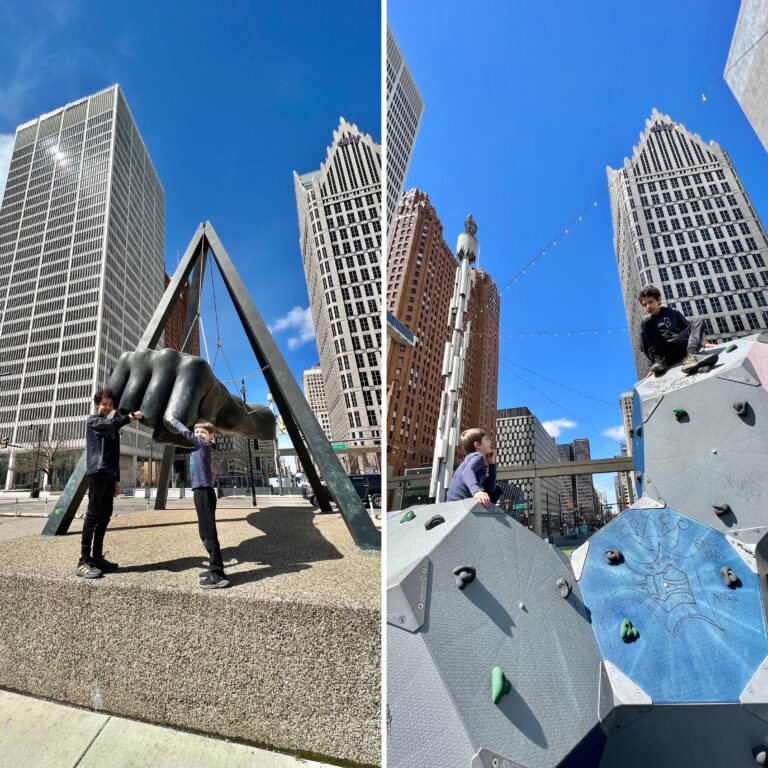 detroit michigan with family