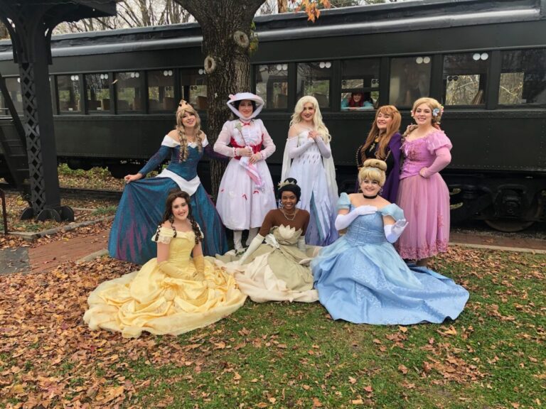 Calling all Princesses aboard the Lebanon Mason Monroe Railroad!