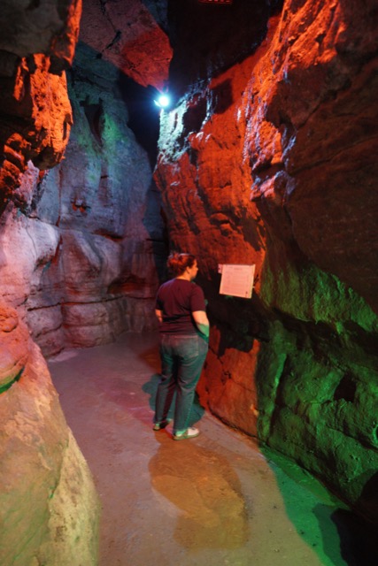 Olentangy Caverns_woman cave tour Medium Olentangy Caverns_woman cave tour Medium
