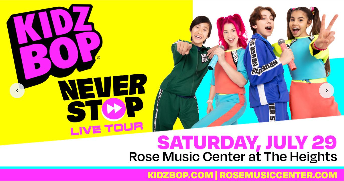 KIDZ BOP Never Stop Live Tour