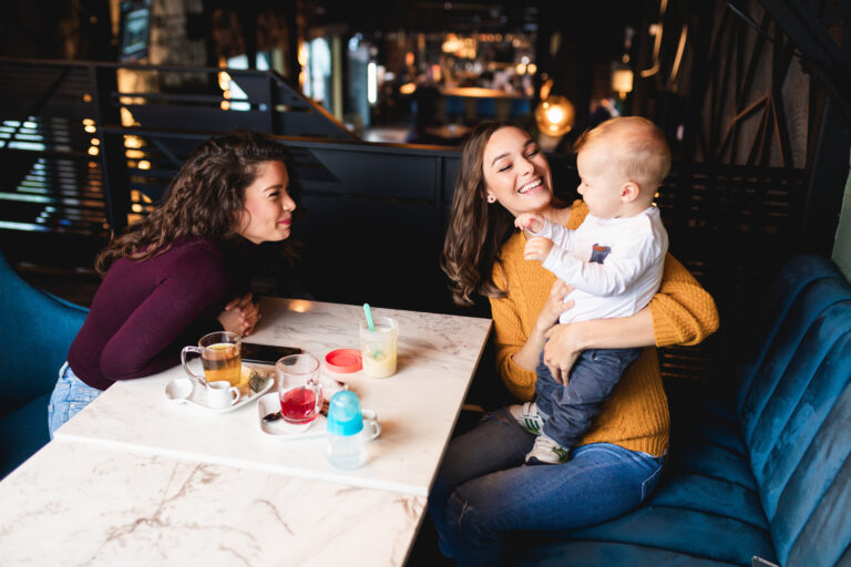 Baby-Friendly Cafes + Coffee Shops in SW Ohio Family-friendly places where you can sip, savor and socialize with your little one. 