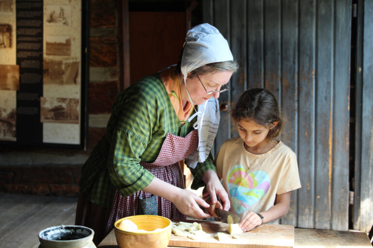 Settler Survival Camp at Carillon Park