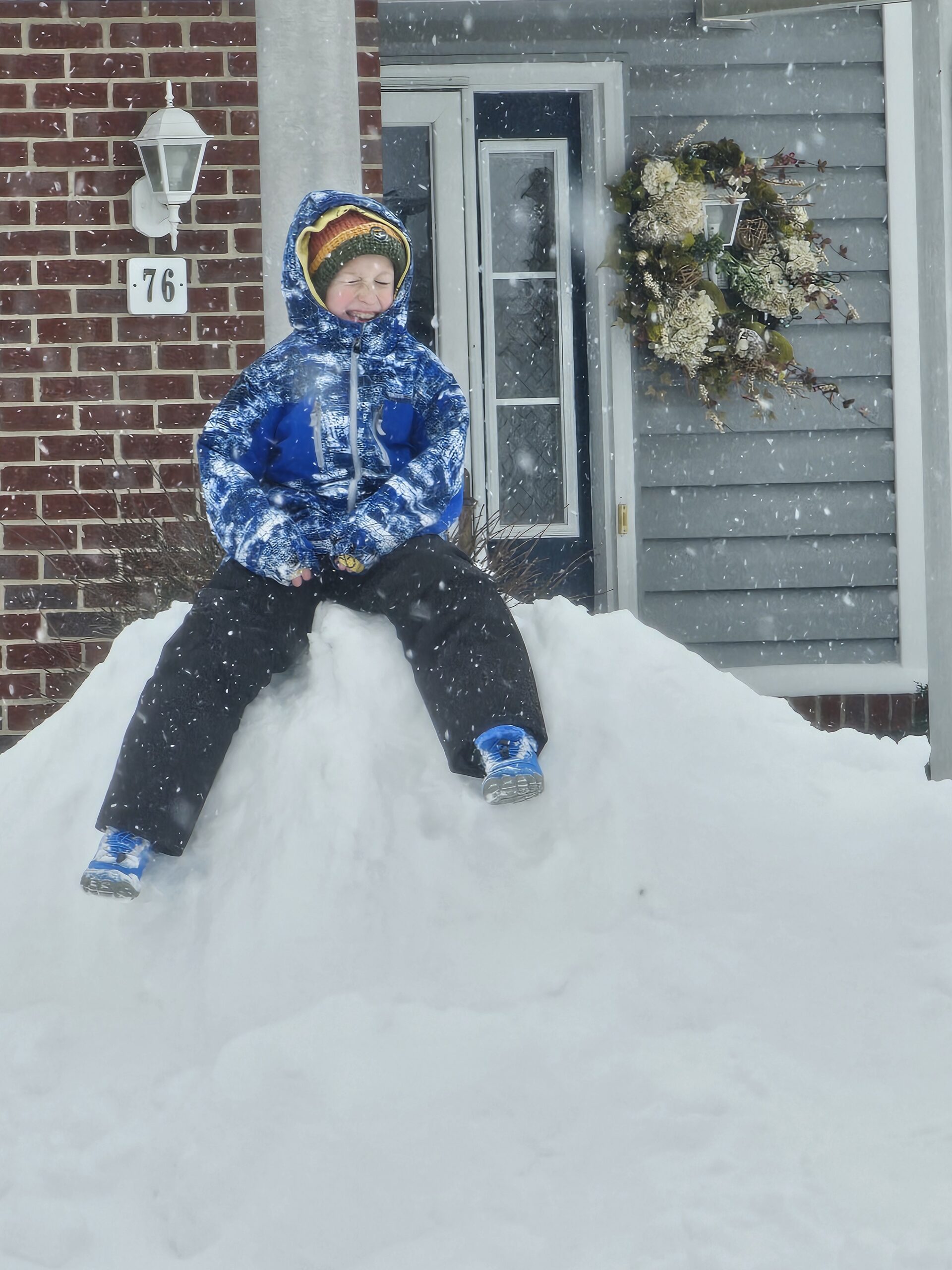 Isaac(9) at home