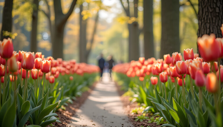 The Tulip Trail at Blooms & Berries