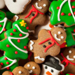 Traditional Iced Gingerbread Christmas Cookies