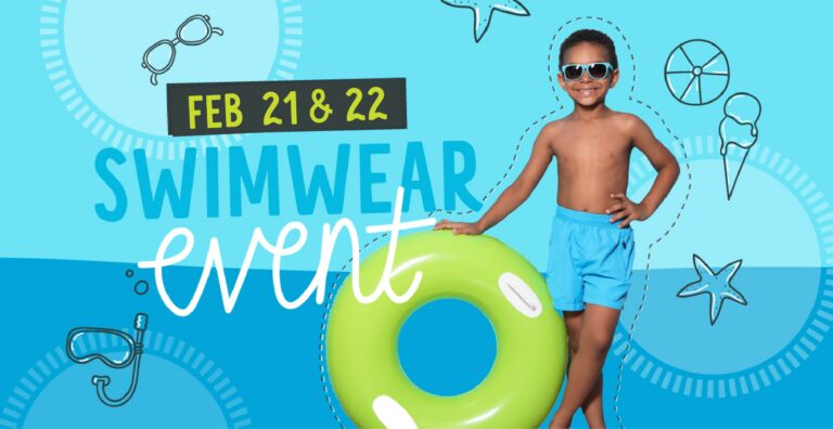 Once Upon a Child Swimwear Kickoff this weekend!