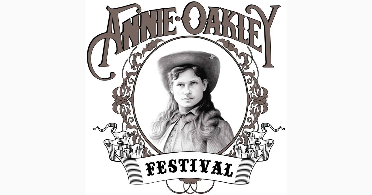 Annie Oakley Festival poster