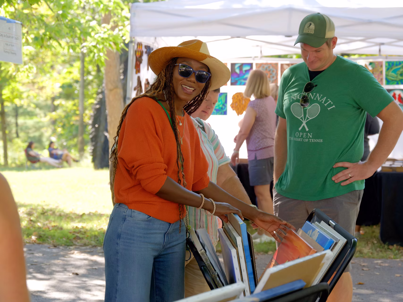 Art Fair at Pyramid Hill Sculpture Park in Hamilton