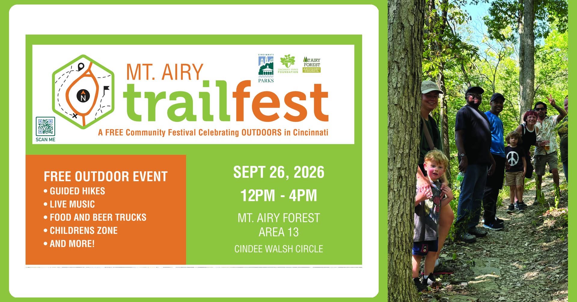 Mt. Airy Forest Trailfest in Cincinnati